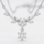 Sparkling Tiara Floral Tiara Chain - Image 2