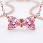 The Sweetheart Rose Gold Bow chain - Image 2